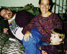 Indy filmmaker Jeff Jackson and his wife Jean-Marie and son Duke Jackson